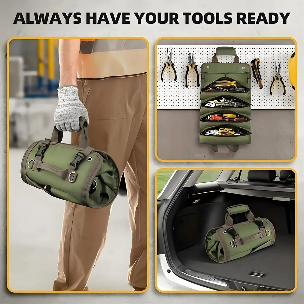 Tool Organizer | Fast Tool Access | Rollable and Neat | ToolRig