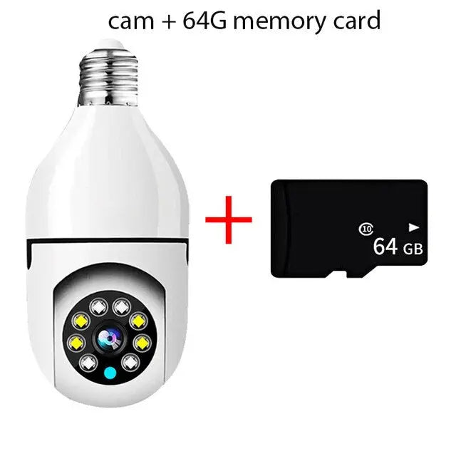 Surveillance Camera | Pan 360 Degrees | Motion Detection and Night Vision | HomeOrbit