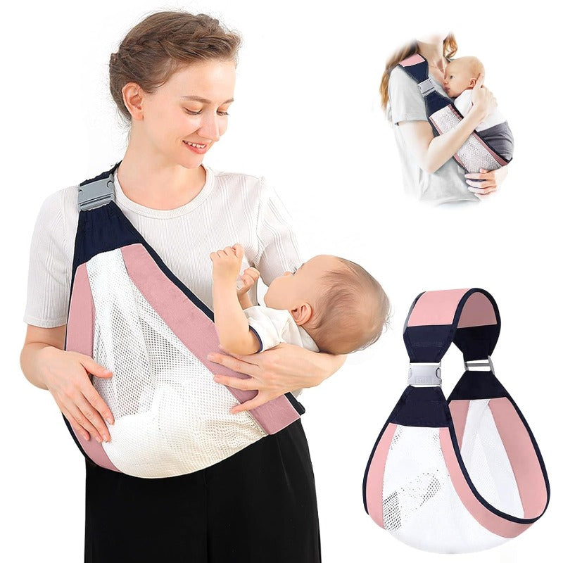 ZephraLuxe™ — Enjoy Effortless, Cool Comfort and Shoulder-Soothing Support Every Step with Your Baby