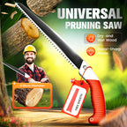 Universal Pruning Saw | Sharp Pull-Cut Blade | Includes Protective Sheath | BranchMaster