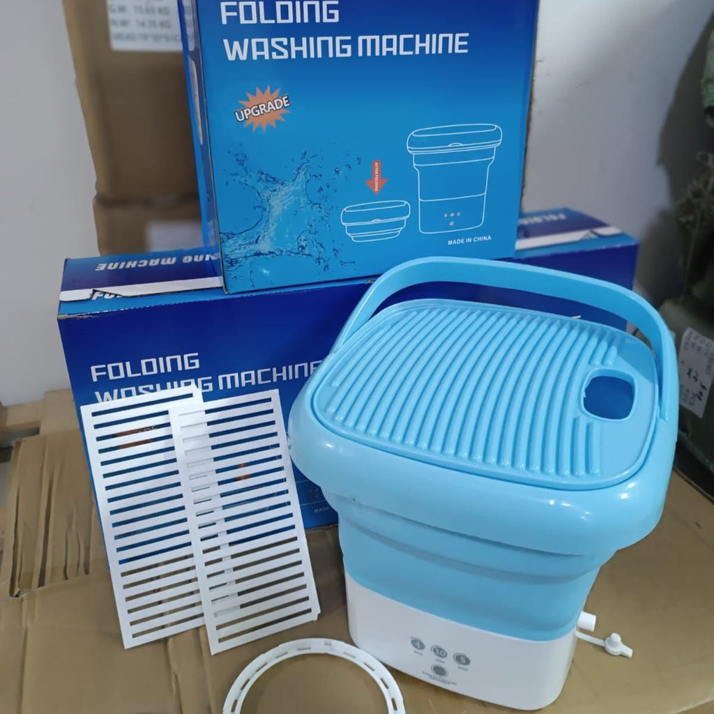 Laundry Washing | FoldWash Mini Washing Machine Foldable | 3 Modes