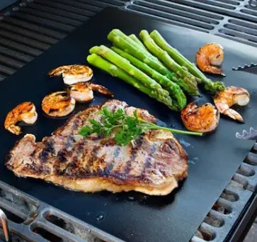Non-Stick Grill Mat | Easy Grilling Cleanup | Perfect for Meat, Fish, and Veggies | GrillClean