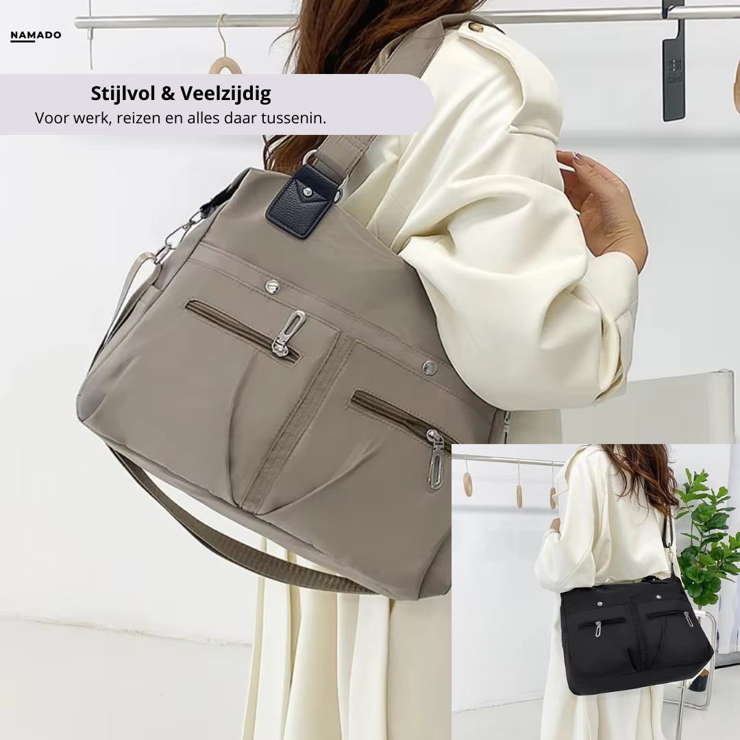 StratusFlow™ — Master Your Day with Effortless Organization and Waterproof Confidence