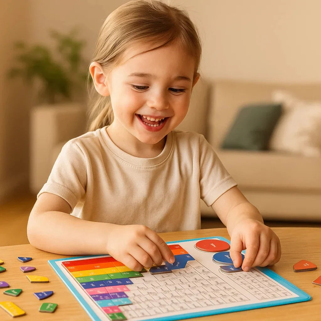 NumeriPlay™ Fraction Magnet Set — Ignite Your Child’s Joyful Journey to Math Mastery
