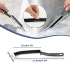 Grout Cleaning Brush with Hard Bristles | Bathroom & Kitchen Tiles | Ergonomic Grip | GroutForce