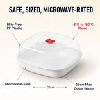 VaporLux™ — Steam Fish, Dumplings & Veggies Straight in Your Microwave