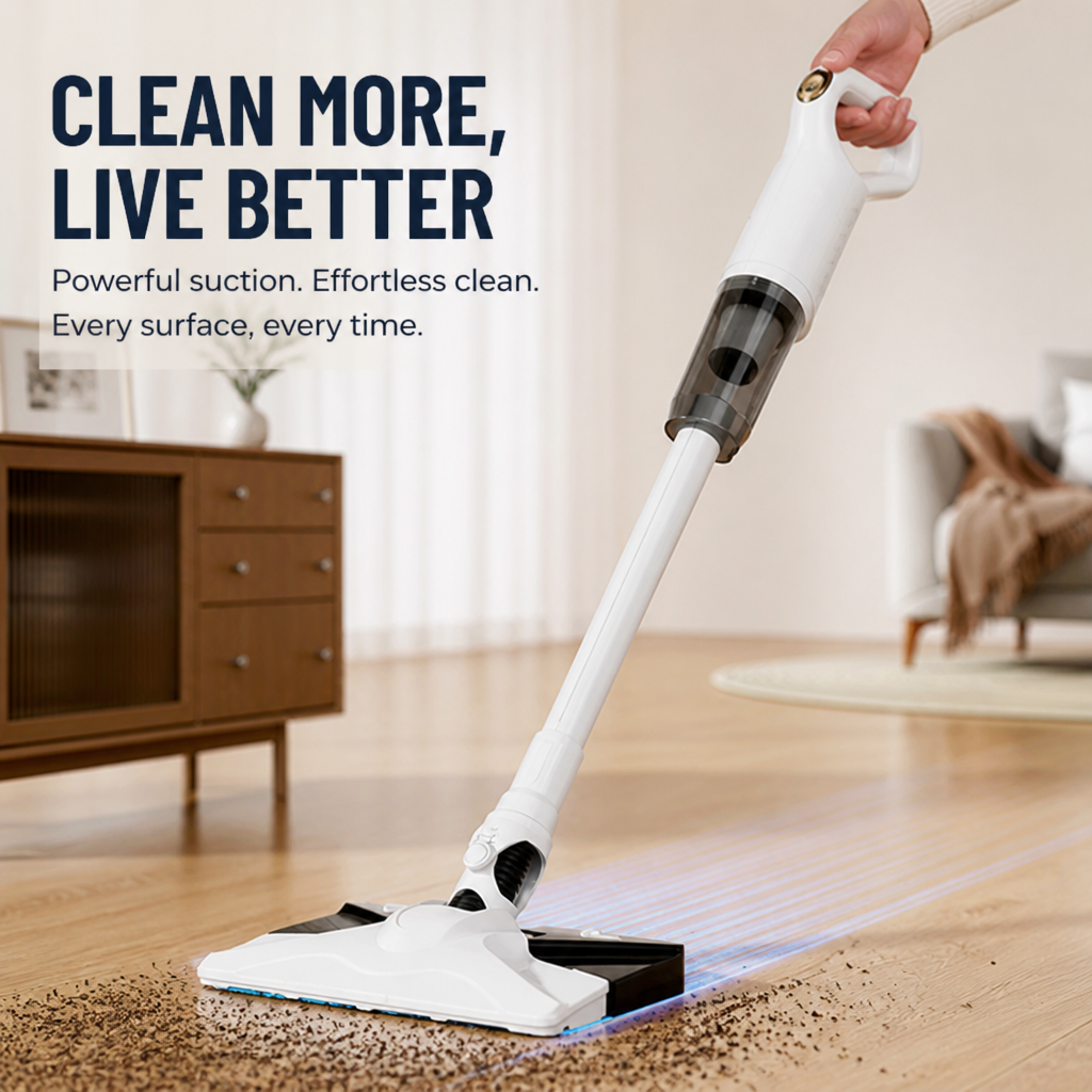 VeroSweep™ 3-in-1 Cordless Cleaner — Unlock Weightless, Deep Cleaning Freedom for a Breathably Fresh Home
