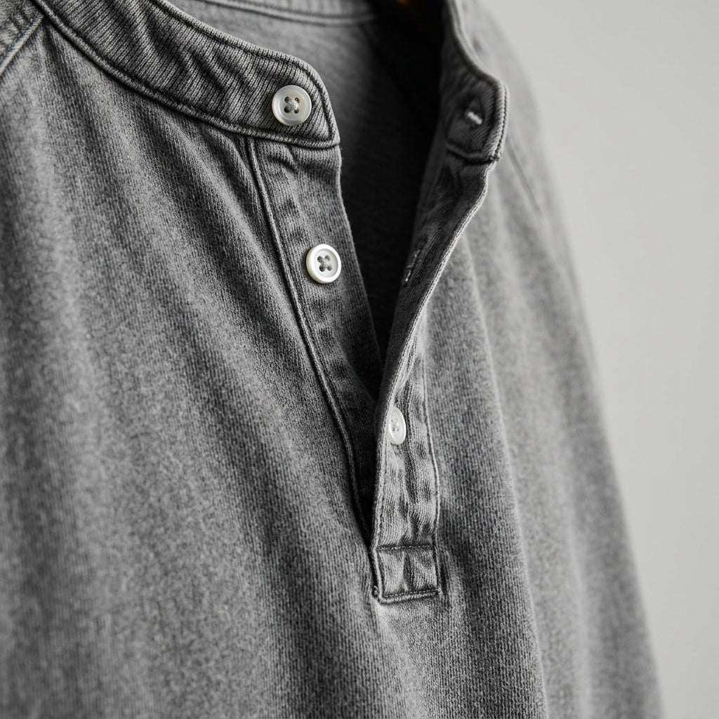 StridePulse™ Henley — Your Everyday Armor for Unmatched Comfort and Unstoppable Confidence