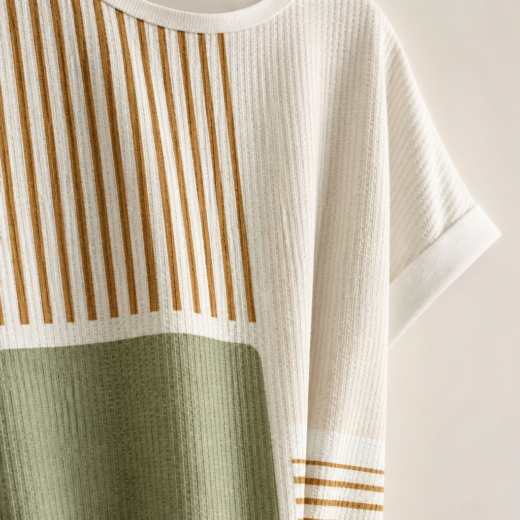 RadianceStripe™ — Feel Confident and Cool in Stripes That Celebrate Every Curve