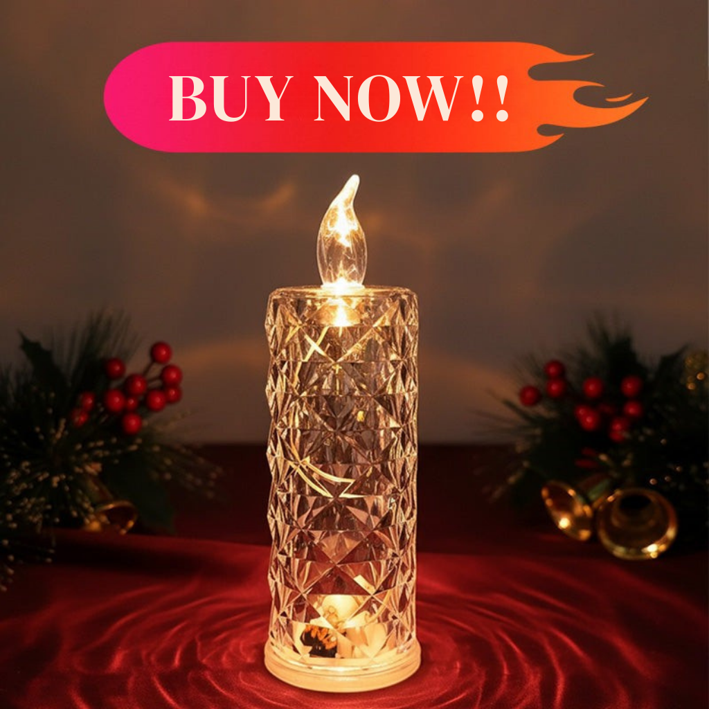 Lumiara™ Crystal Candle Pillars — Safe, Stunning Glow That Transforms Your Space Instantly