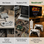NovaArcade™ — Plug In, Connect, and Duel Through Thousands of Retro Classics