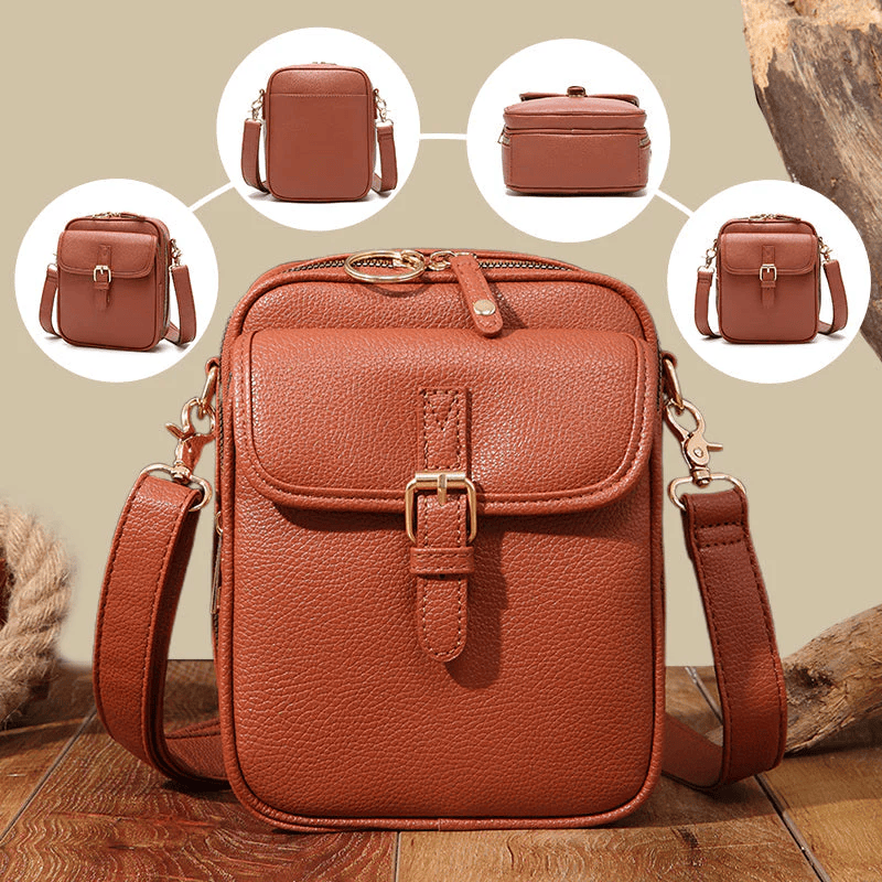 VellaRise™ Leather Crossbody — Effortless Style Meets All-Day Confidence