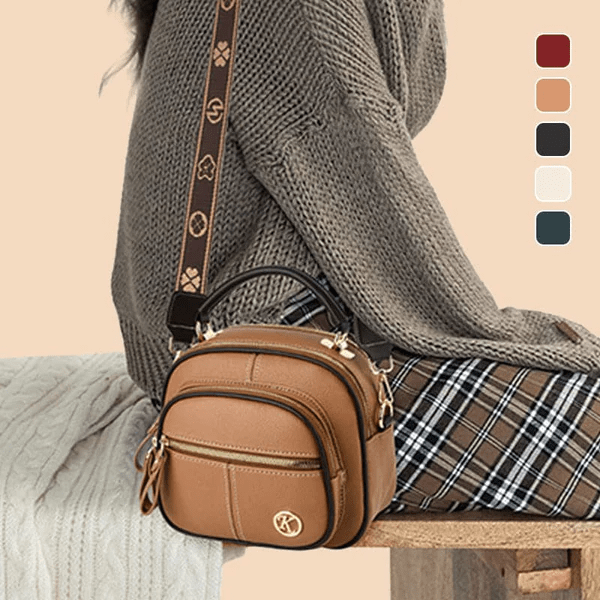 CielaVera™ Leather Crossbody — Turn Daily Chaos into Confident, Effortless Style