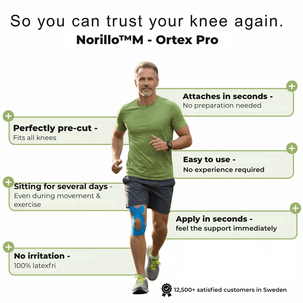 StrideFit™ Knee Support — Slip On Instant Stability and Say Goodbye to Knee Pain Forever