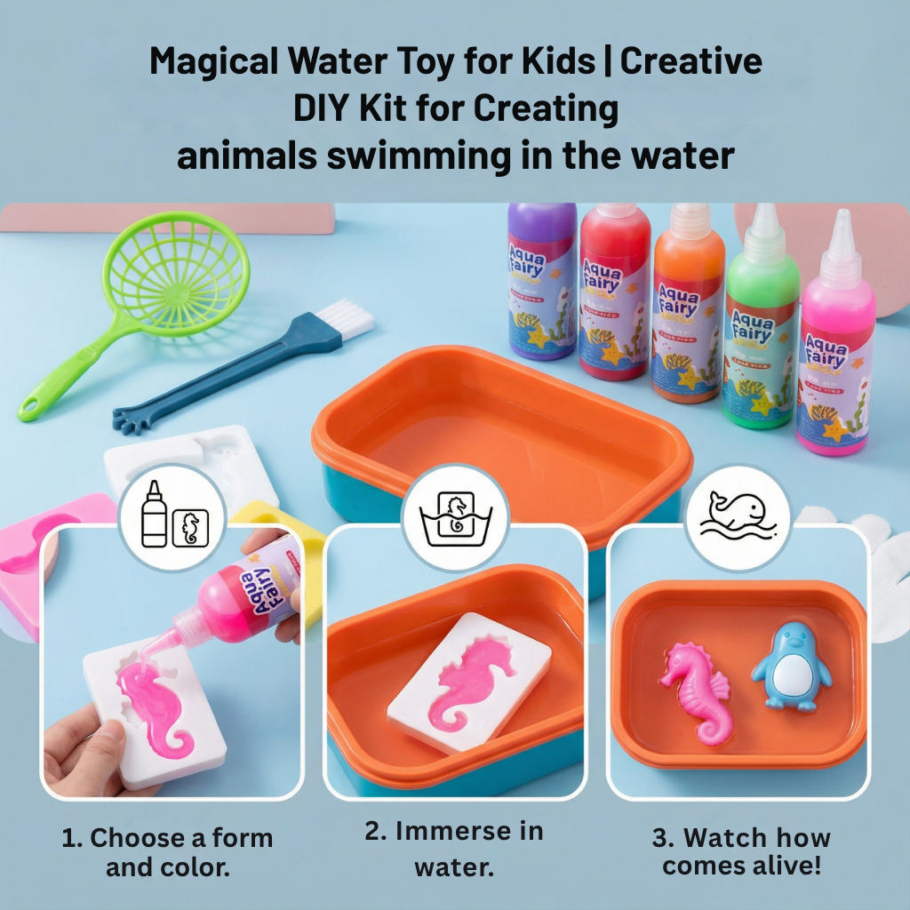 OceanWhimsy™ — Spark Your Child’s Imagination with Instant, Floating Sea Creature Magic