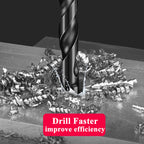 PowerSlice™ Drill Bit Set — Drill Flawless, Crack-Free Holes Every Time with Laser Precision
