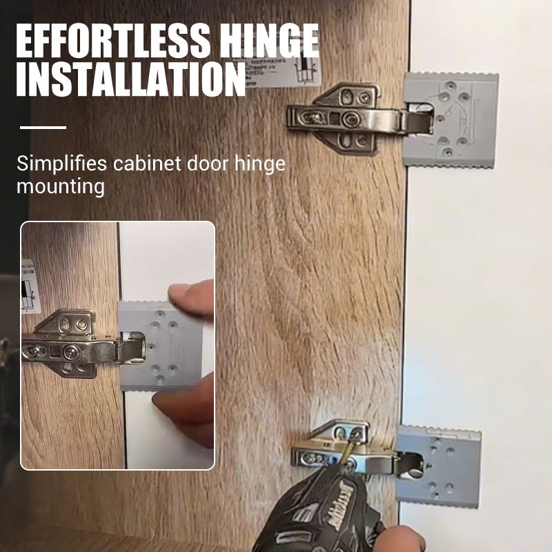 PrecisionSnap™ — Nail Perfect Cabinet Hinges Every Time Without the Stress