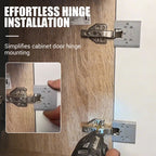 PrecisionSnap™ — Nail Perfect Cabinet Hinges Every Time Without the Stress