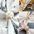 ScarfLuxe™ — Secure Your Style with Effortless Elegance All Day Long