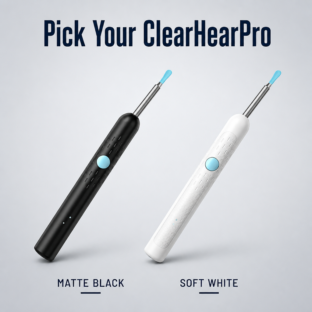 SonicSight™ — See Hidden Ear Wax Clearly and Clean with Confidence Every Time