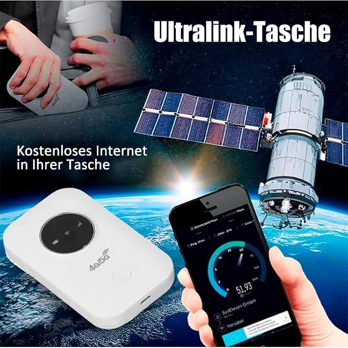 Mobile WiFi Router | 4G LTE Hotspot | Portable & Fast | NetLink
