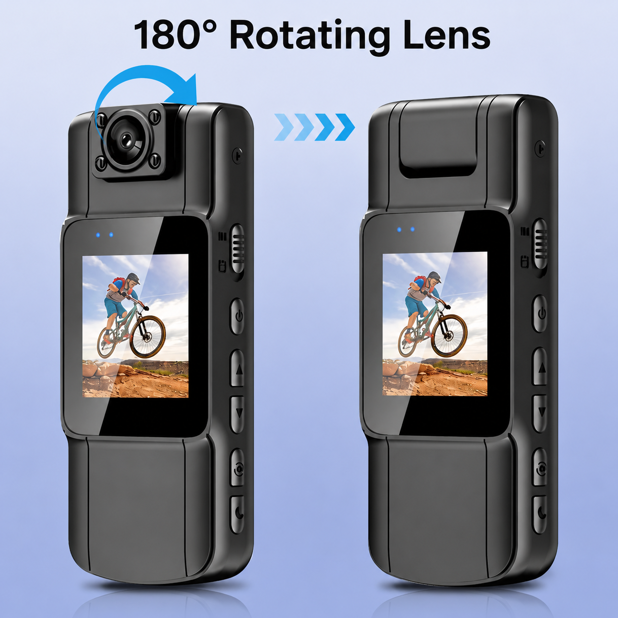 Mini Camera | 4K Video | Lens Rotates | SecureCam