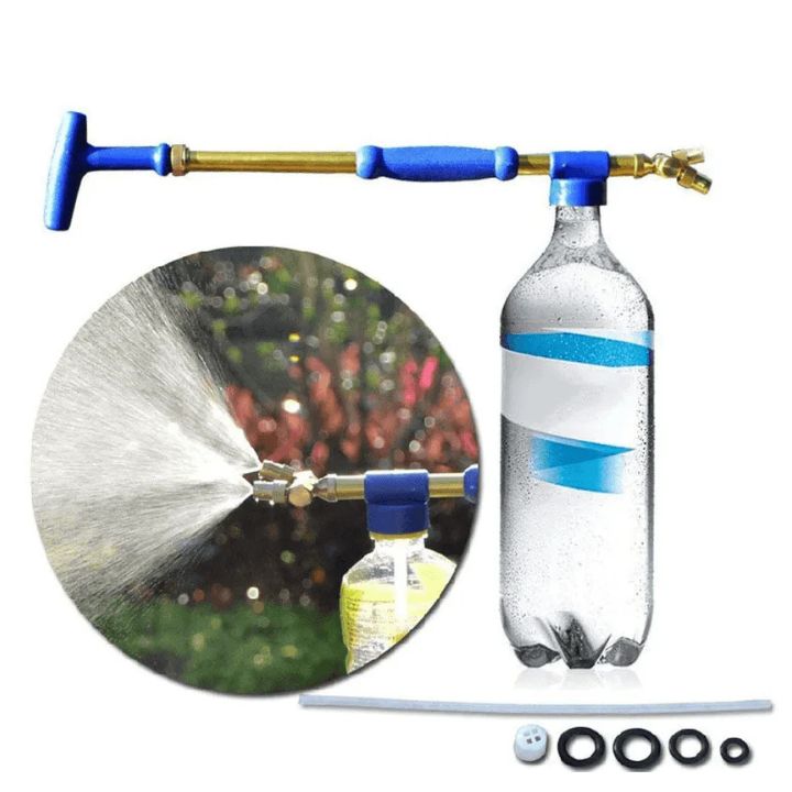 Hand Sprayer for Garden | Customizable Nozzle | Leak-Resistant Universal Bottle | BrassFlow