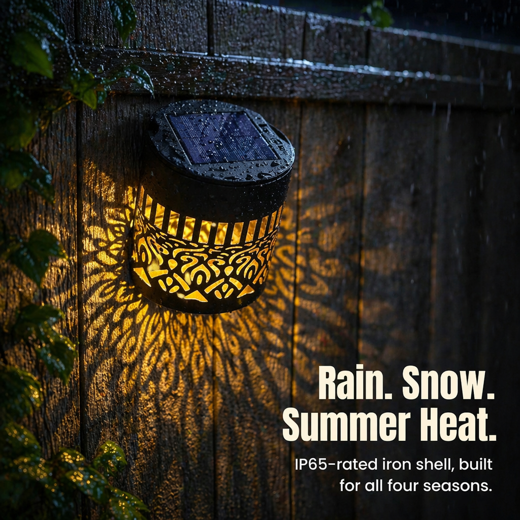 LunaAura™ — Turn Your Nights into Beautiful Solar-Powered Mandala Enchantment