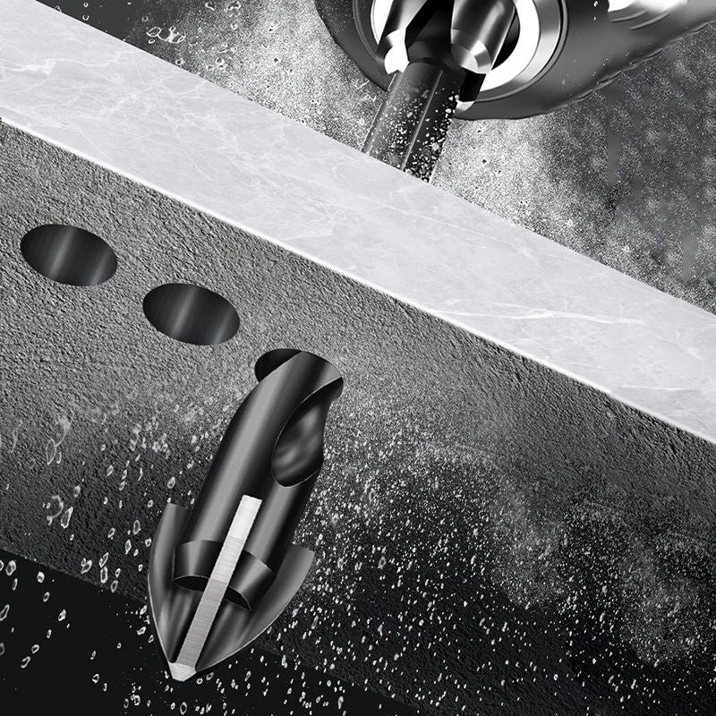 PowerSlice™ Drill Bit Set — Drill Flawless, Crack-Free Holes Every Time with Laser Precision