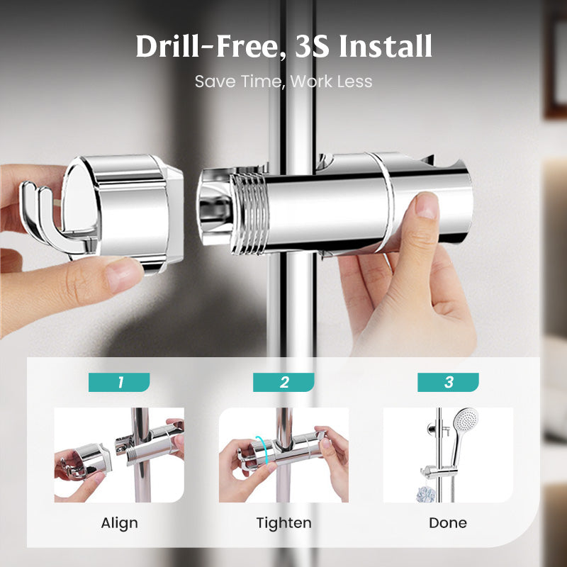 AquaFlex™ — Effortless, Damage-Free Shower Comfort Tailored Just for You