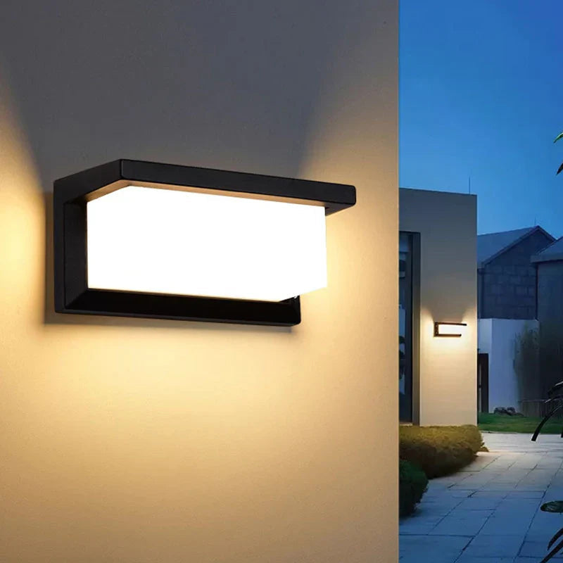 Wall Light | Automatic Activation | Weather-Resistant for Entrances, Terrace, Paths | SensorBeam