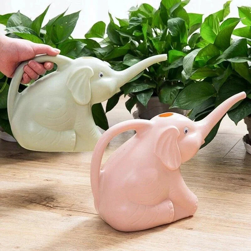 Elephant-Shaped Watering Can | Precision Spout from Trunk | Lightweight and Plant-Safe | PlantPal