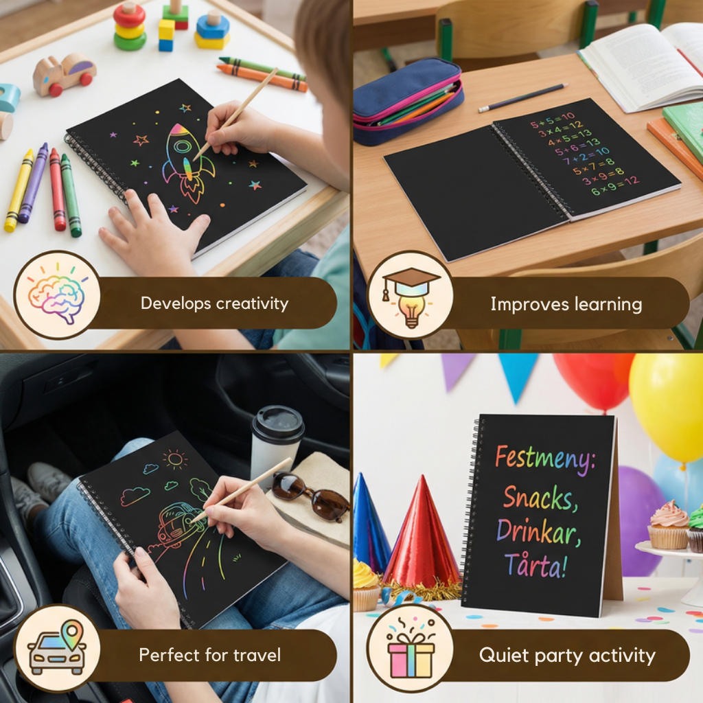 SpectrumScratch™ — Unlock Mess-Free Magic That Ignites Calm and Creative Joy