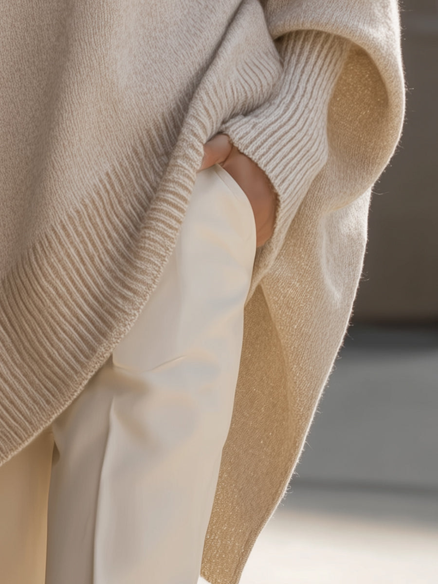 LuxeAura™ Sweater — Wrap Yourself in Irresistible Softness and Flattering Freedom