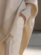 LuxeAura™ Sweater — Wrap Yourself in Irresistible Softness and Flattering Freedom