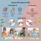 ElevatePop™ 3D Puzzle Set — Spark Brilliant Creativity and Focus with Every Colorful Snap