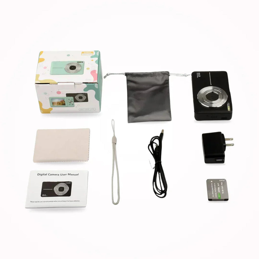 Digital Camera Vintage | Capture Retro Moments | One Click Use | RetroClick