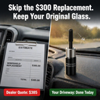 CrystalArmor™ — Prevent Crack Expansion and Save Over $300 on Windshield Replacement