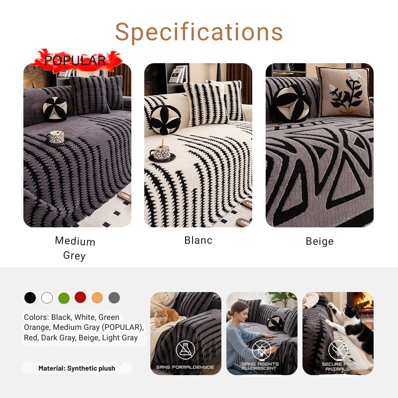 Velveara™ — Wrap Your Sofa in Plush Comfort That Never Slips or Fades