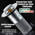 Sink Drain Stopper | Stainless Steel Clog-Resistant Filter | FilterPro