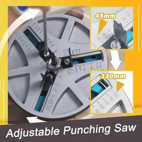 Adjustable Circle Cutter Drill Attachment | Hole Cutter Adjustable | Precise Cuts | DrillForm