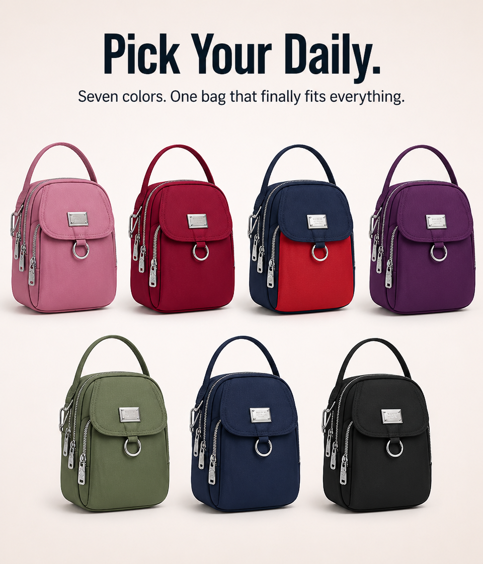 StrideSwift™ Mini Crossbody — Effortless Access and Style Freedom Wherever You Go