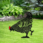 Chicken Garden Decoration | Weather-Resistant | Outdoor Ornament | Henscape