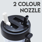 Double Shot Glass with Divider | Enjoy 2 Drinks Simultaneously | Leak-Resistant | Dividro