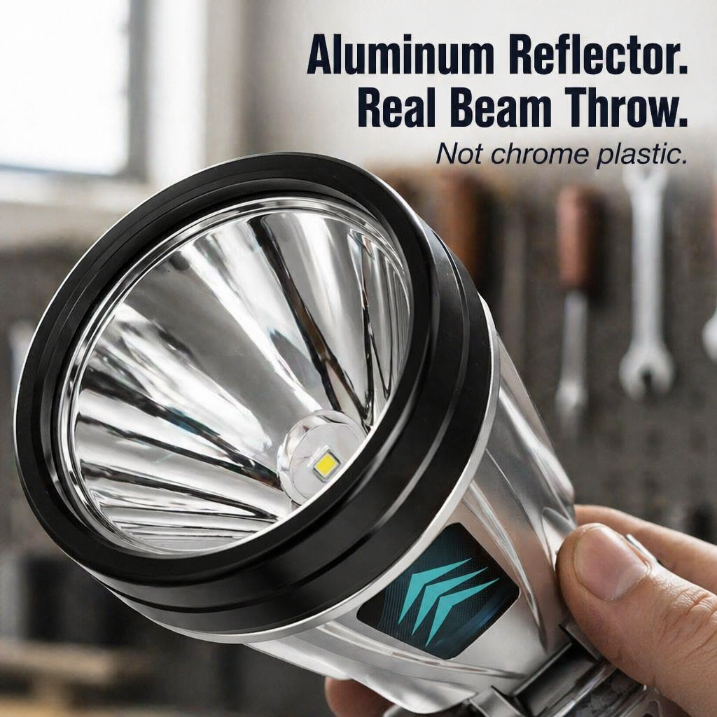 RamaraBeam™ — Cast a Beam Beyond the Tree Line and Power Up Your Phone Too