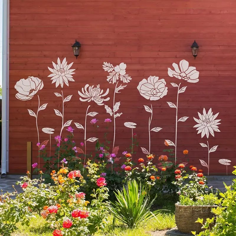 Blooming Flowers Stencil Set | Versatile | Reusable | Petalcraft