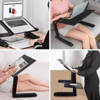 Laptop Stand | 360° Rotatable & Height Adjustable | For Healthy Posture | FlexStand 360
