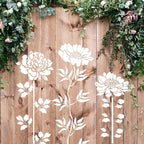 Blooming Flowers Stencil Set | Versatile | Reusable | Petalcraft