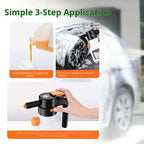 Electric Foam Spray Bottle | Cleaning Foam Adhesive | Adjustable Spray Nozzle | CleanJet