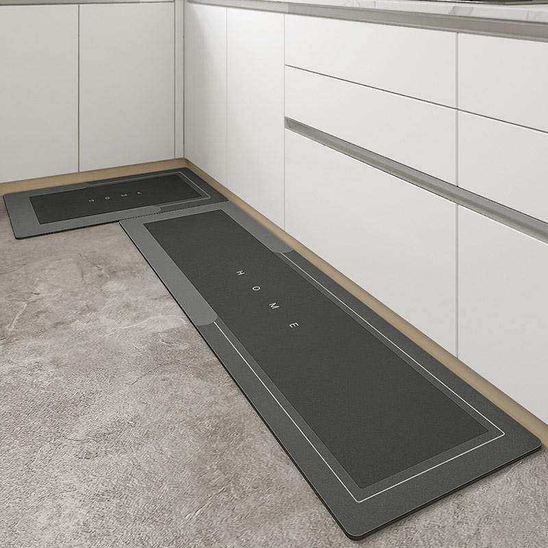 Quick-Drying Bath Mat | Ultra Absorbent Microfiber | Slip-Resistant | Aquasoft